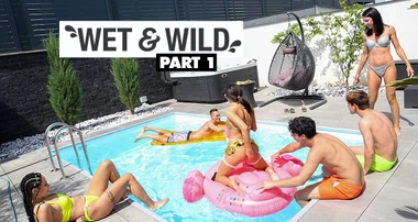 Wet & Wild Pool Party part 1 - Mia Trejsi & Mini MitziX & Linda Caprice & Peter Stallion & Jack Black & Lucky Cock & Danny Fontana & Nico Vegas