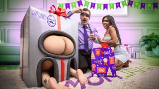 The Perfect Father’s Day Gift? Just Wrap His Wife’s and Stepdaughter’s Butts - Jena LaRose & Mila Milkshake
