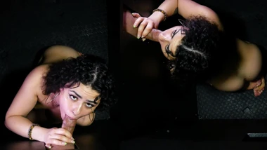 El primer Gloryhole POV de Robbin Rose  - Robbin Rose