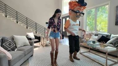 Sophie Tyler Prepares Porn Dude for a Hoedown - Sophie Tyler